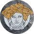 Versace Logo In Marble Mosaic Medallion