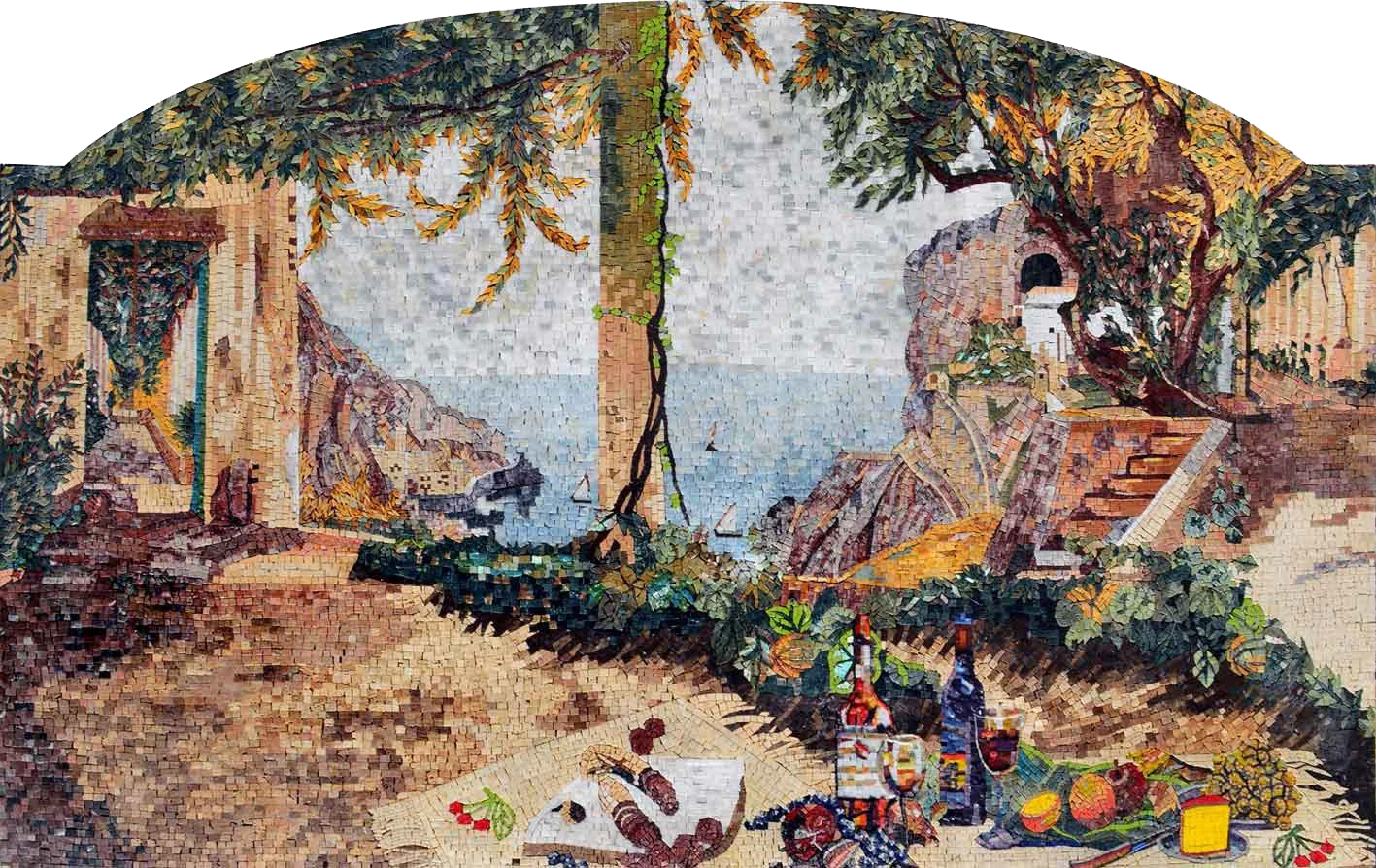 Mosaic Scenerry - Toscana View