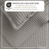 3-Piece Solid Quilt - Alicia Collection