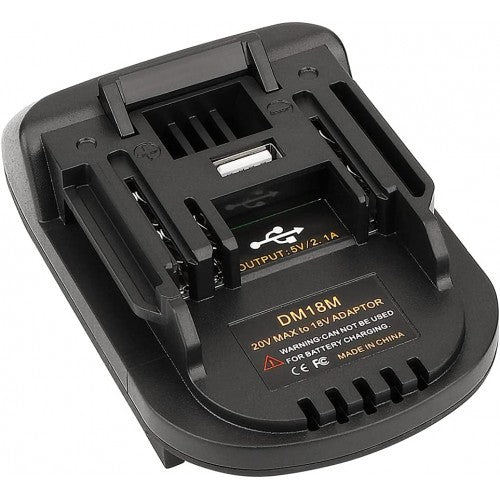 Battery Adapter, Dewalt/Milwauke