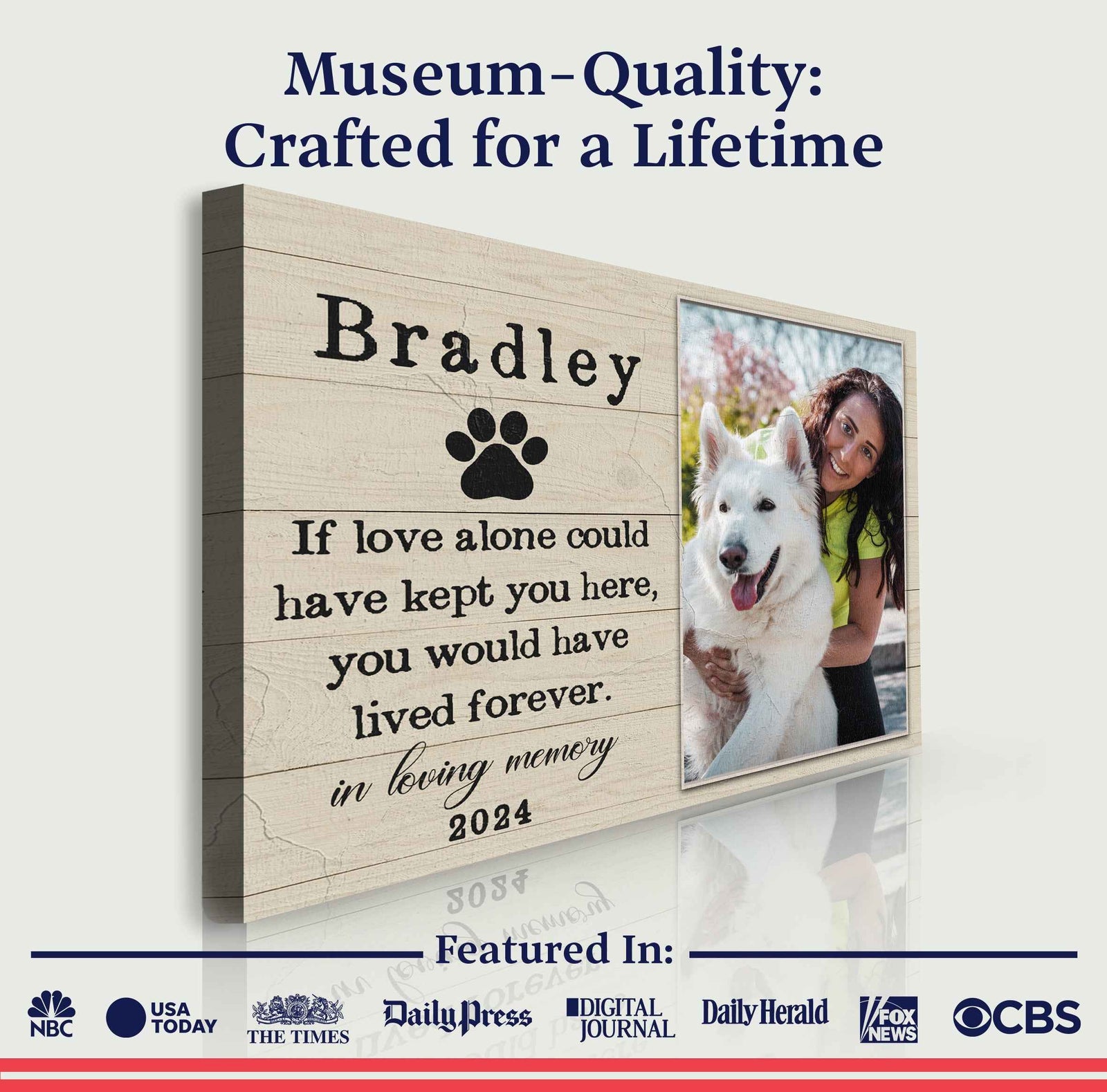 Pet Memorial Sign XII