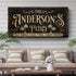 Personalized Patio Sign