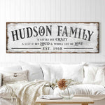 Family Sign XXII