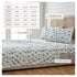 4-Piece Coastal Microfiber Sheet - Newport Collection