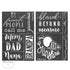 My Favorite People - Mesh Stencil 2 pack - 5.5x8.5