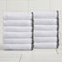 Cotton Border-Stitched 6-Piece Towel Set - Valery Collection