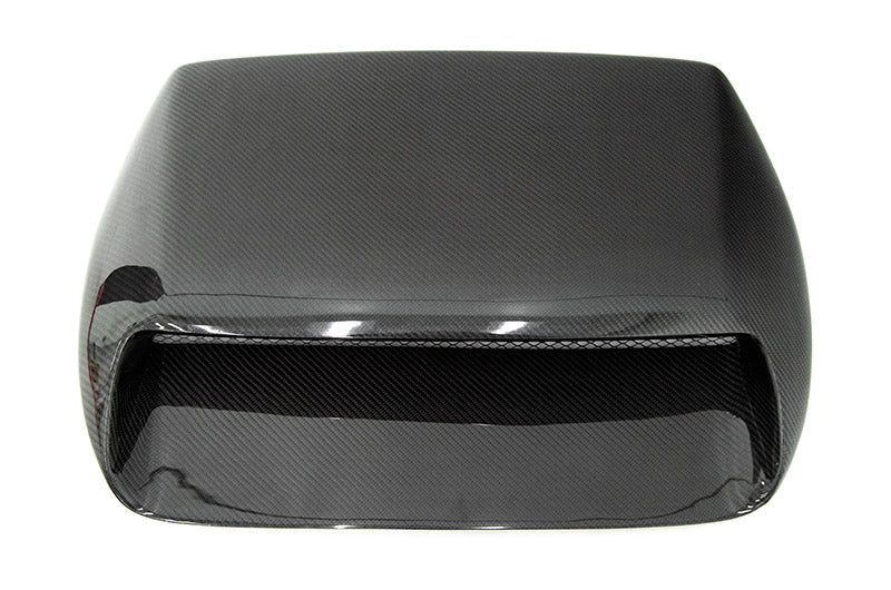 OLM Oversized Carbon Fiber Hood Scoop - 2015-2021 WRX / STI
