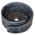 Special Design Black Marble Natural Stone Round Vessel Sink (D)16" (H)6"