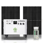 Nature’s Generator Powerhouse with Solar Panel and Transfer Switch