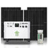Nature’s Generator Powerhouse with Solar Panel and Transfer Switch