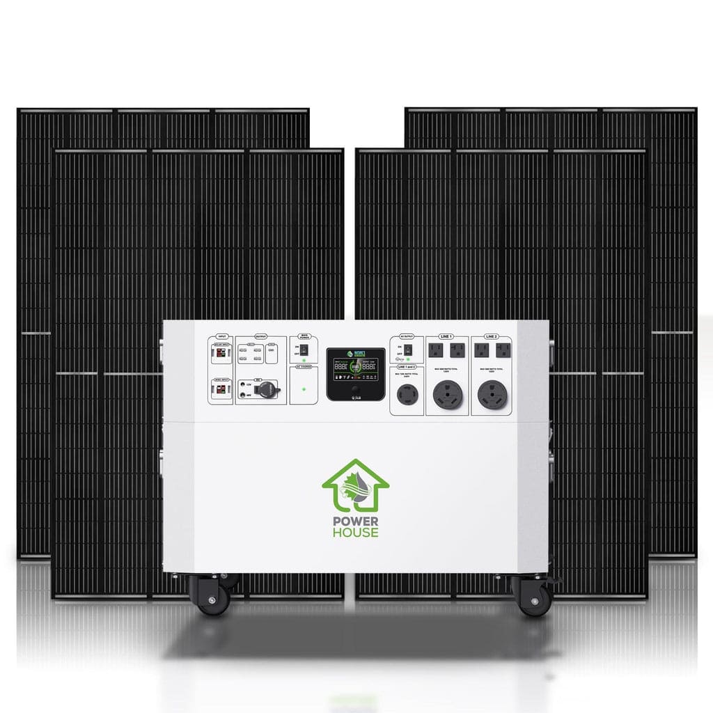 Nature’s Generator Powerhouse with Solar Panel