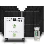 Nature’s Generator Powerhouse with Solar Panel and Transfer Switch