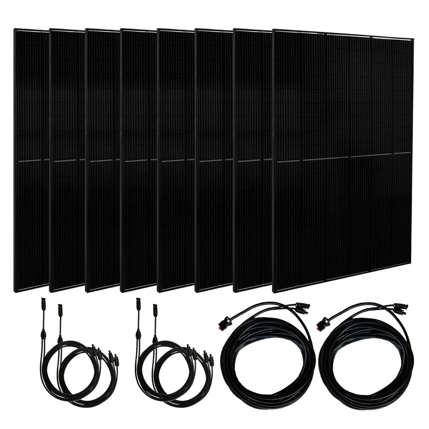 Nature’s Generator Powerhouse with Solar Panel and Transfer Switch