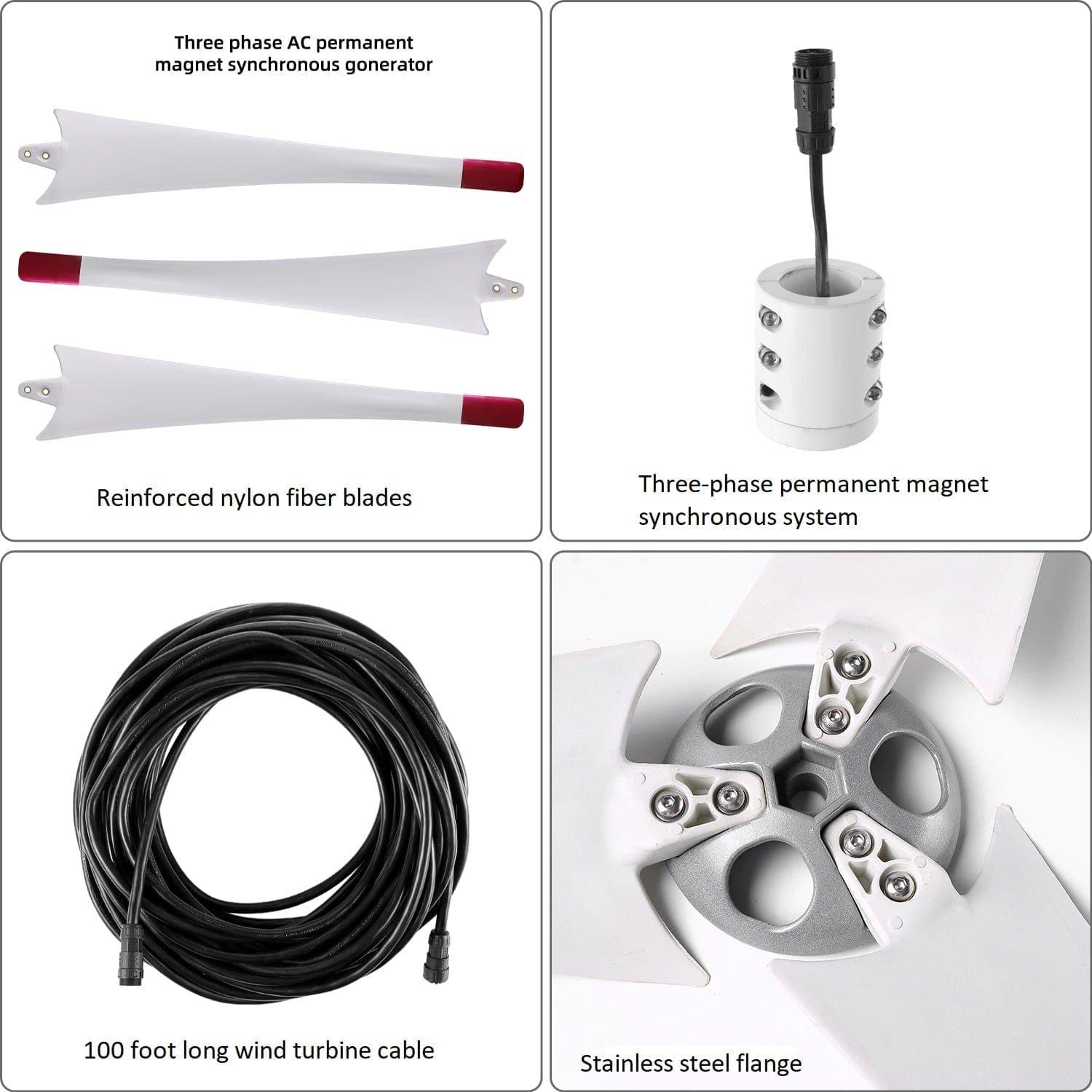 Nature’s Generator Powerhouse Solar and Wind Generator