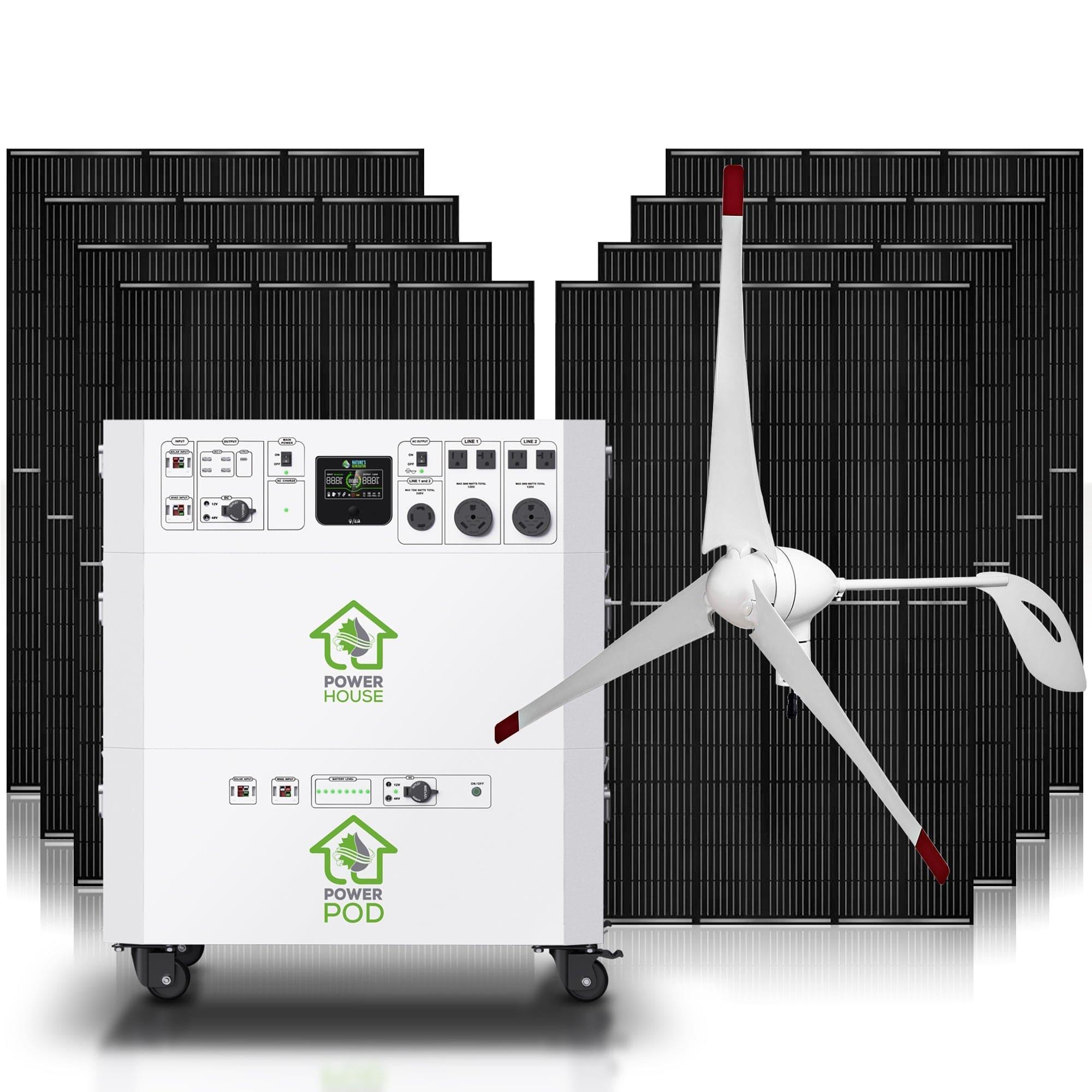 Nature’s Generator Powerhouse Solar and Wind Generator