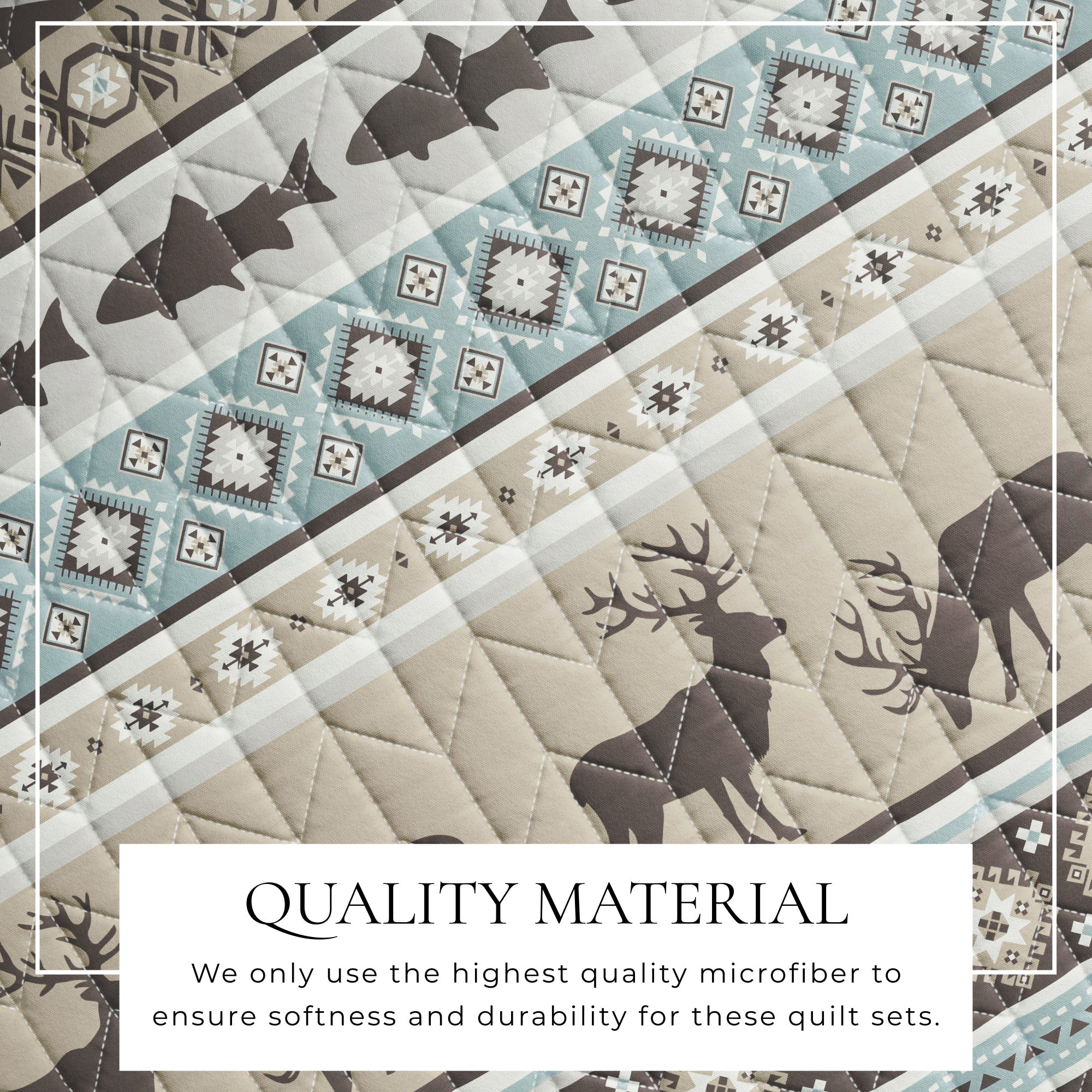 3-Piece Lodge Quilt - Yosemite Collection