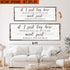 Upgrade Your 20x60 Inches 'Would You Lie With Me' Canvas To 24x72 Inches