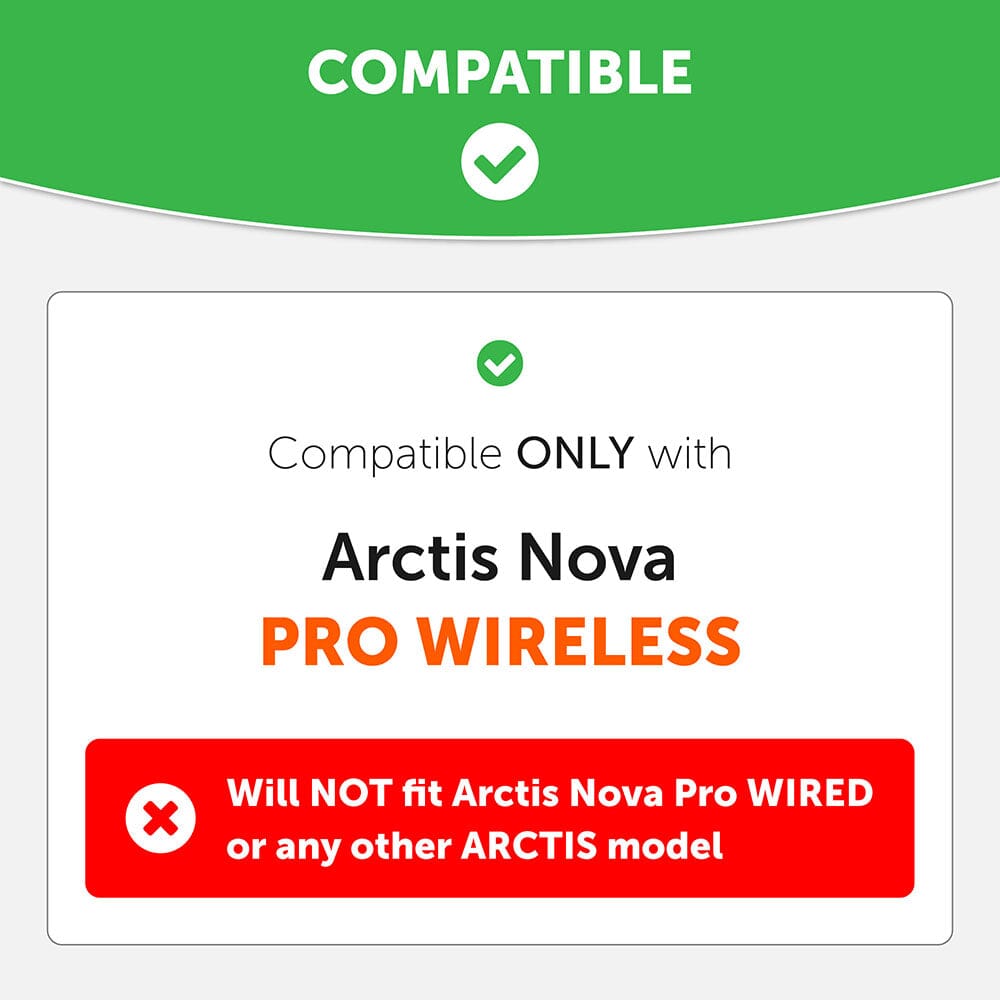 Nova Pro Wireless & Nova Elite Earpads - WC StealthZ