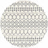 Navassa White/Gray Trellis Plush Rug
