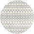 Navassa White/Gray Trellis Plush Rug
