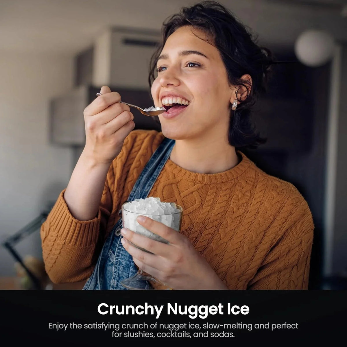 Nugget Sonic Ice Maker Stainless Steel Z5815NB