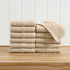 100% Cotton Woven Texture Bath Towel Set - Marbella Collection