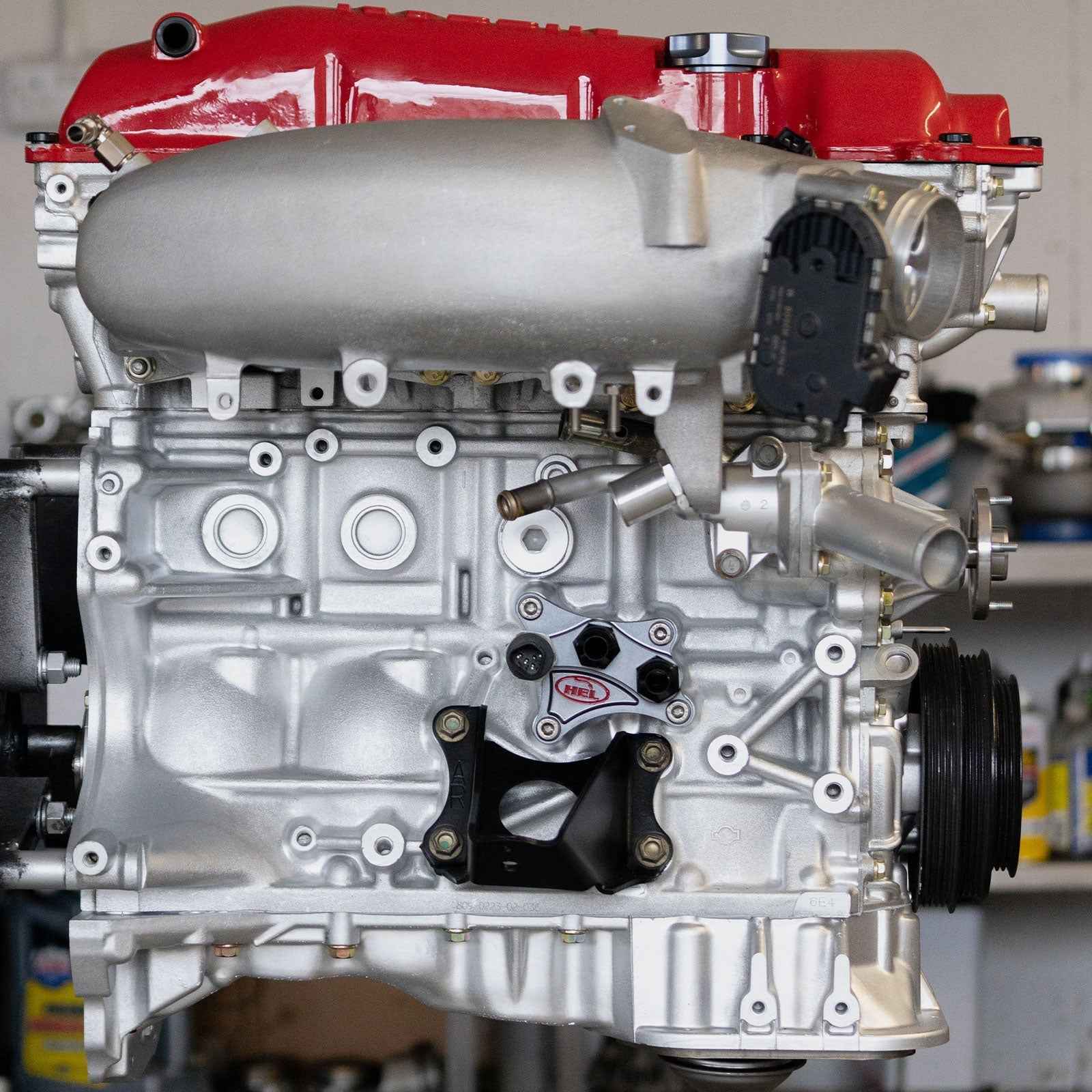 HEL Oil Filter Relocation Take Off Plate for Nissan SR20DET 240sx S14/S15, 180SX Silvia S13 and Pulsar GTI-R
