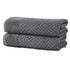 Cotton Diamond Waffle Weave Bath Towel Set - Grayson Collection