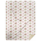 Ohio Floral Plush Throw Blanket 60x80 Hometown Keepsake for Home