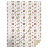 Ohio Floral Plush Throw Blanket 60x80 Hometown Keepsake for Home