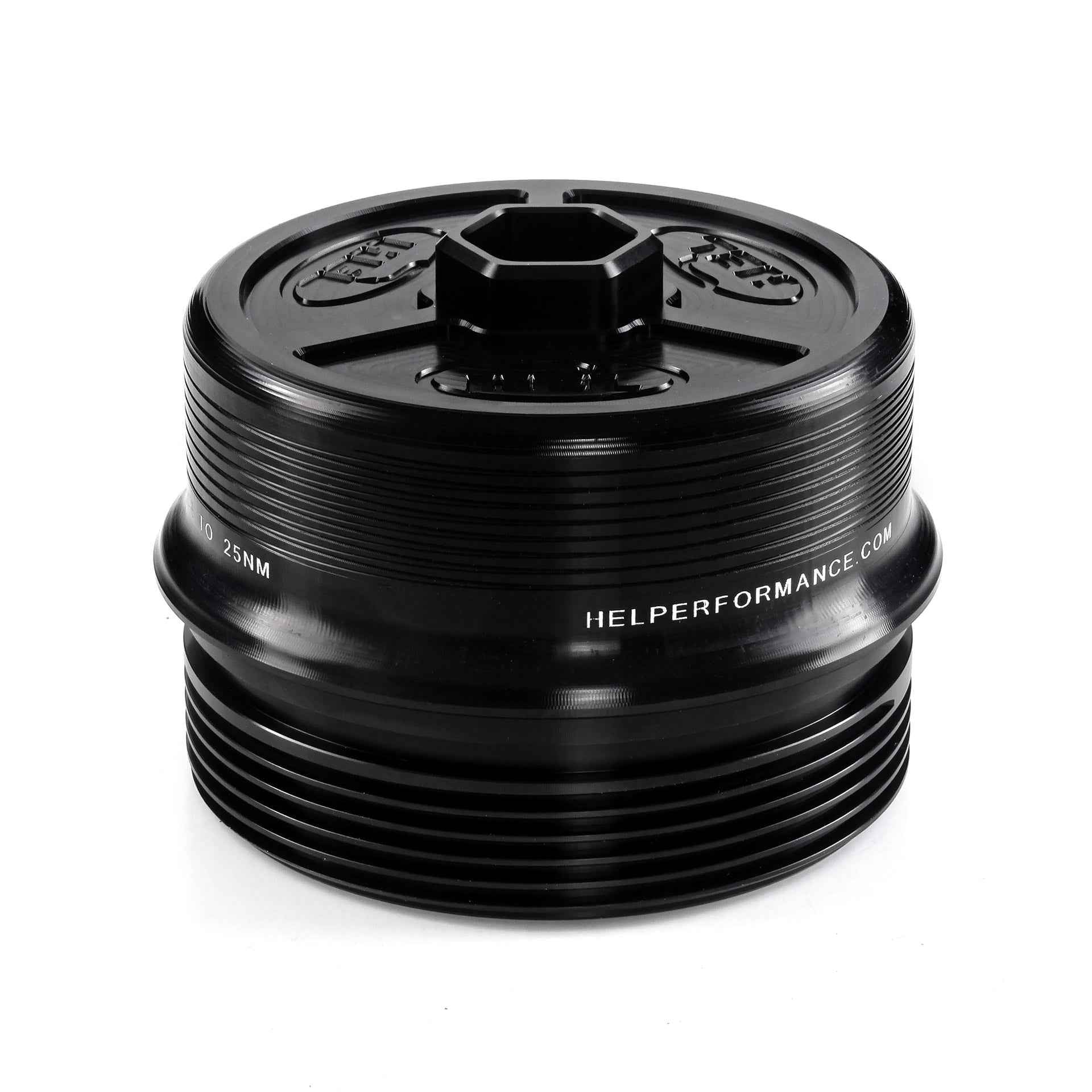 HEL Performance Solid Billet Aluminum Oil Filter Cap for BMW N20 N26 N51 N52 N53 N54 N55 S55 M2 M3 M4