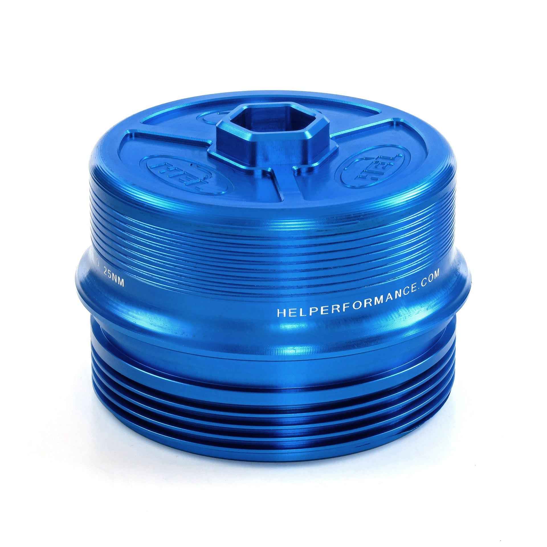 HEL Performance Solid Billet Aluminum Oil Filter Cap for BMW N20 N26 N51 N52 N53 N54 N55 S55 M2 M3 M4