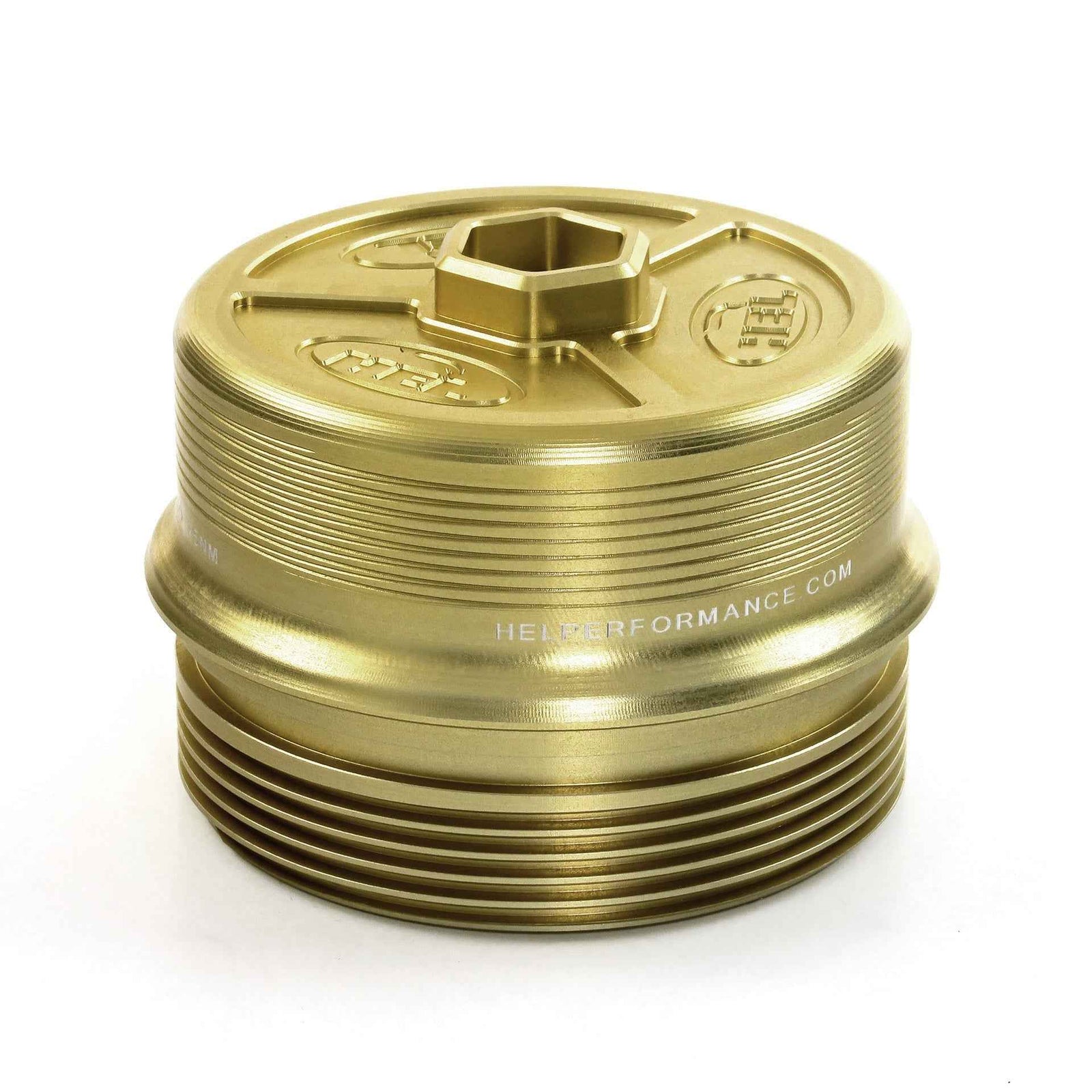 HEL Performance Solid Billet Aluminum Oil Filter Cap for BMW N20 N26 N51 N52 N53 N54 N55 S55 M2 M3 M4
