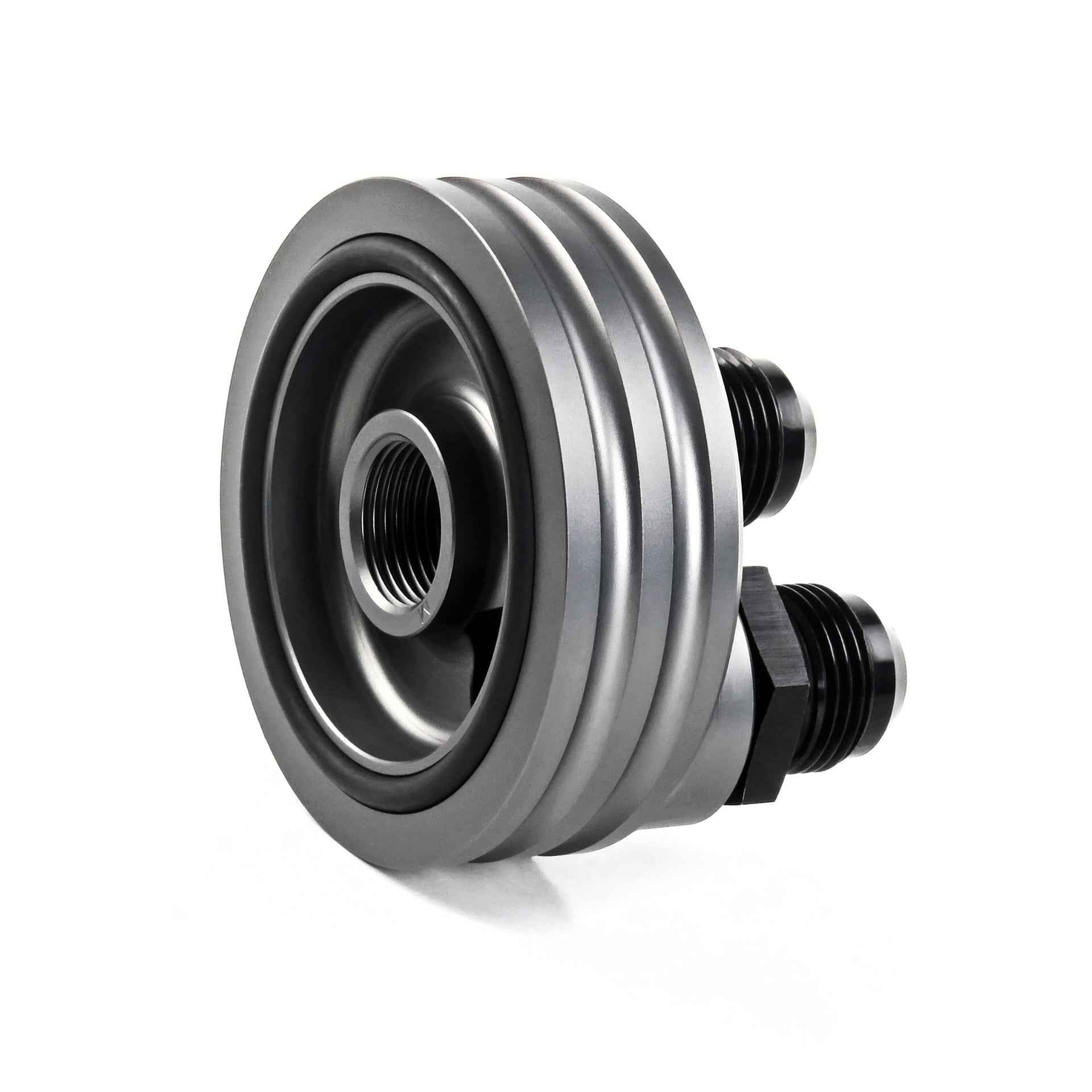 HEL Performance Oil Filter Relocation Take Off Plate