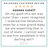 Gift Set: Oklahoma Swaddle Blanket and Burp Cloth/Bib Combo Soft Breathable Bamboo Cotton