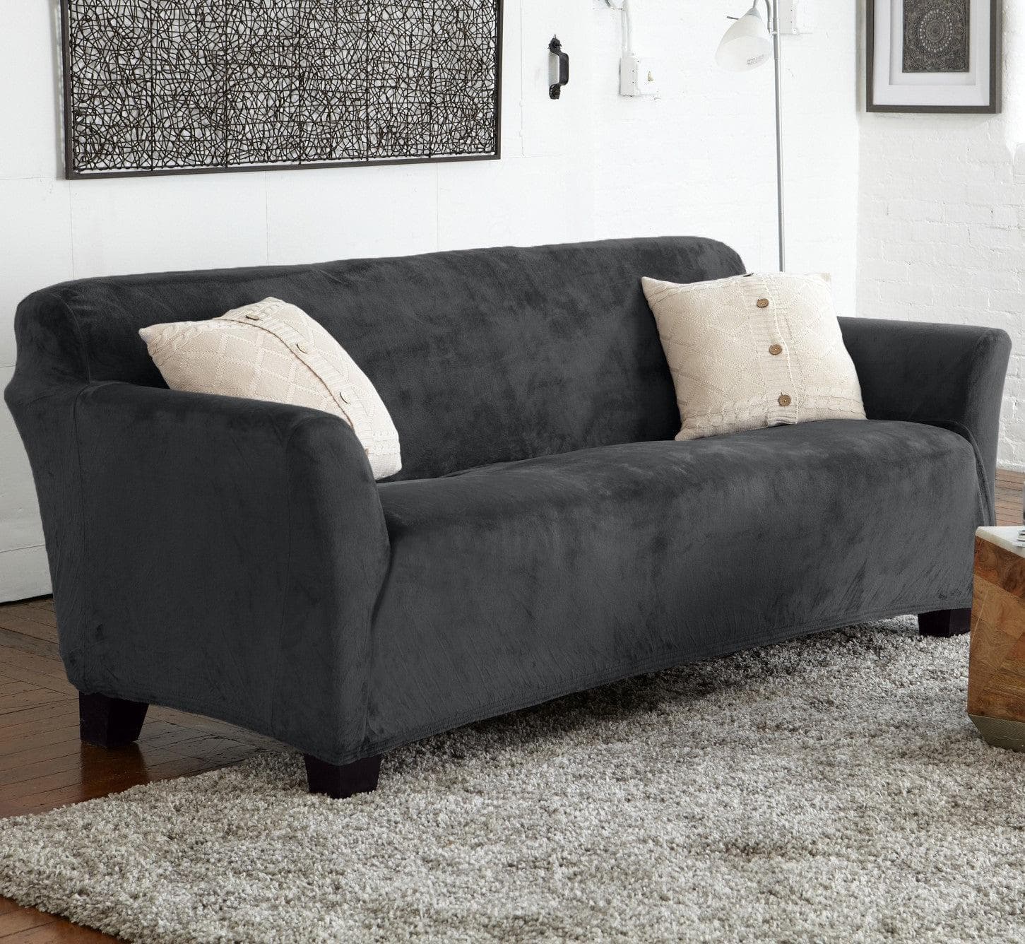 Velvet Stretch Slipcover - Gale Collection