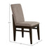 Olejo Side Chairs, Chocolate