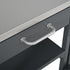 Outdoor Kitchen Cart Foldable Prep Station with Storage - Gray