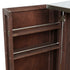 Outdoor Kitchen Island Fir Wood Prep Station with Stainless Steel Top