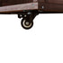 Outdoor Kitchen Island Fir Wood Prep Station with Stainless Steel Top