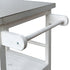 Outdoor Kitchen Island with Stainless Steel Top - Fir Wood
