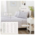 4 Piece Watercolor Floral Microfiber Sheet - Delia Collection