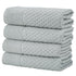 Cotton Diamond Waffle Weave Bath Towel Set - Grayson Collection