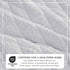 Floral Embossed Quilt Set - Floral Microsculpt Collection
