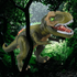 Remote Control T-Rex Dinosaur with Lights Sounds Walking RC Toy