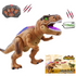 Remote Control T-Rex Dinosaur with Lights Sounds Walking RC Toy