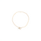 Dainty Pearl Paperclip Bracelet