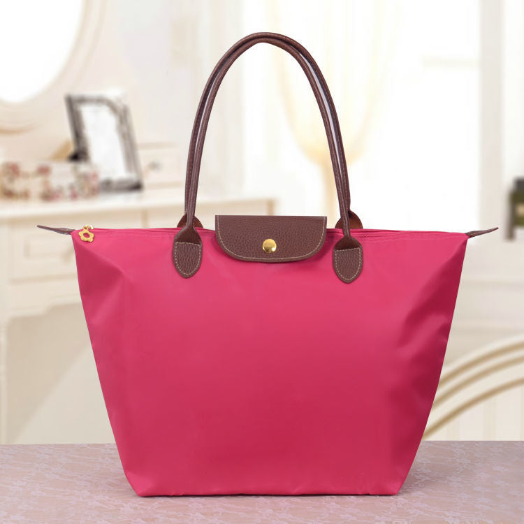 Oxford Shoulder Bag for Women Luxury Handbag Spacious Everyday Tote