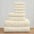 100% Cotton Checkered Jacquard Bath Towel Set - Giuliana Collection