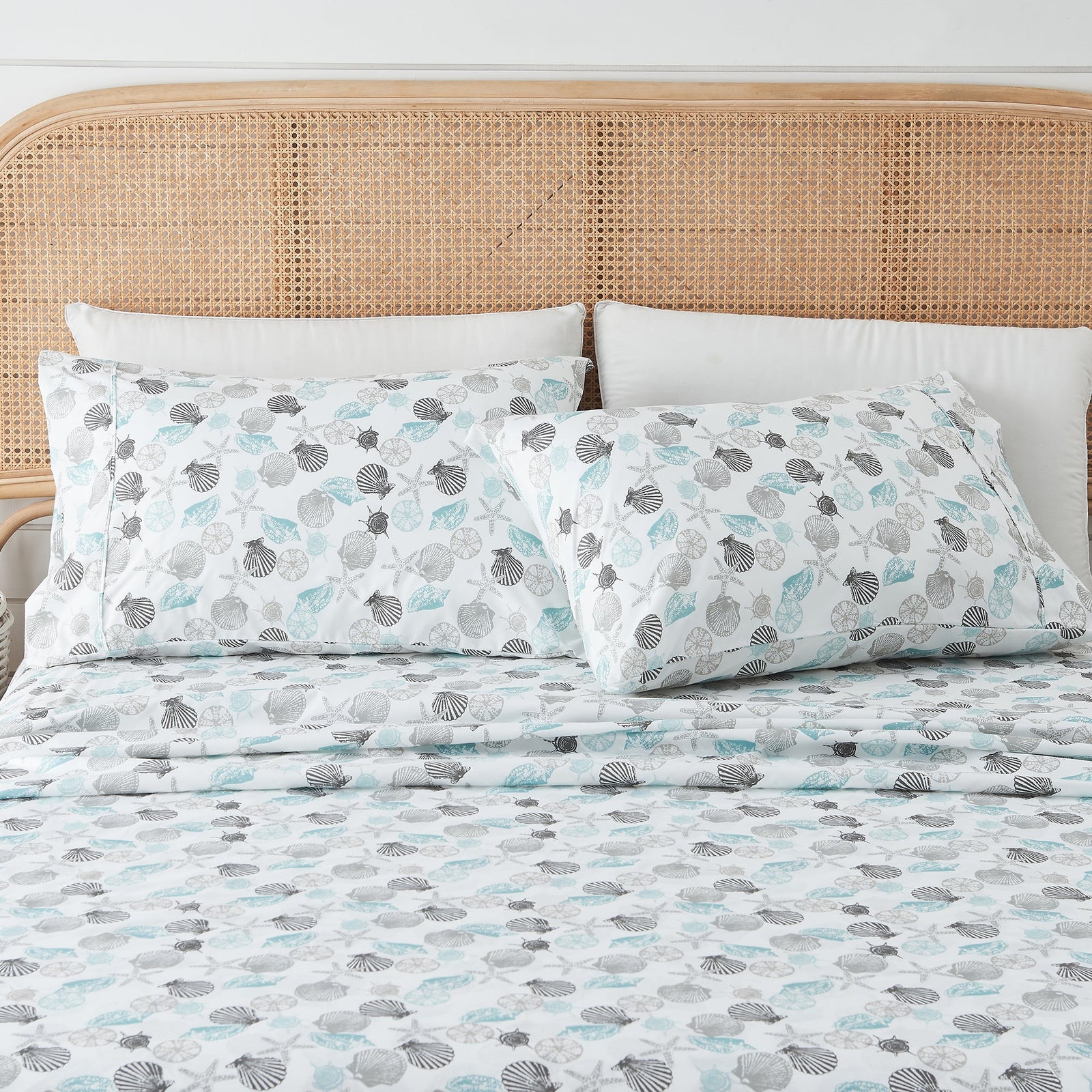 4-Piece Coastal Microfiber Sheet - Newport Collection